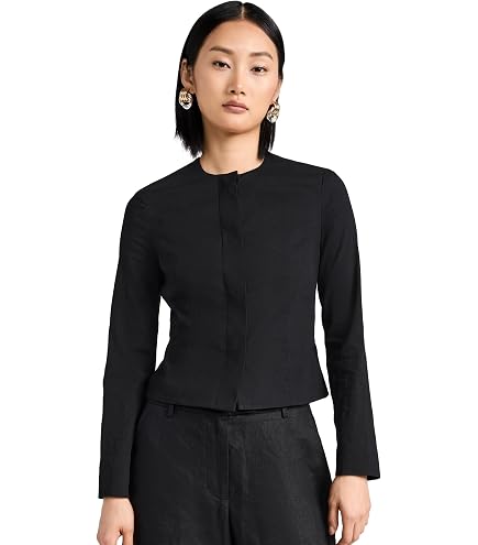Theory Women's Seer Shrunken Blazer, Navy, 0 at Amazon Women's